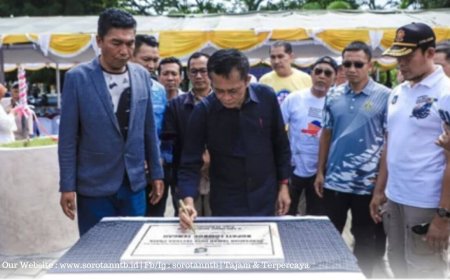 Bupati Lombok Tengah Resmikan Taman Tastura