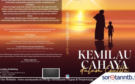 Buku Kemilau Cahaya dalam Gulita Open Pre-Order, Mengisahkan Balita Asal Lombok Berjuang Melawan Kanker Mata