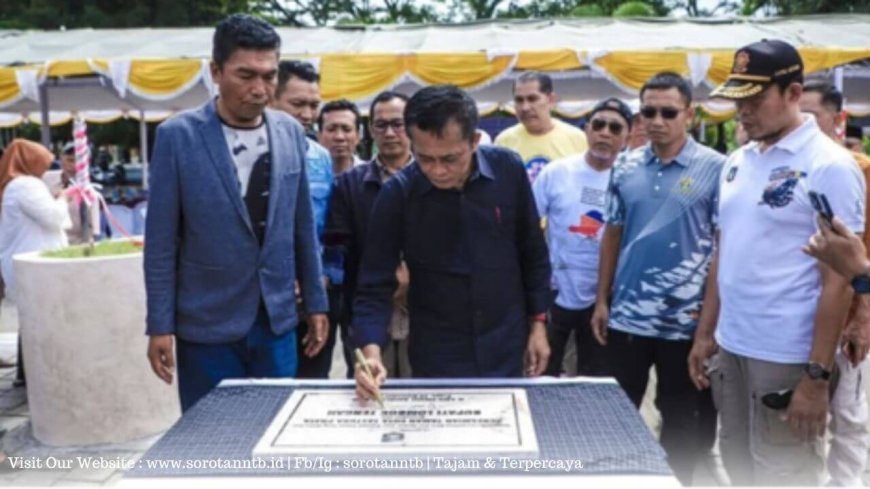 Bupati Lombok Tengah Resmikan Taman Tastura