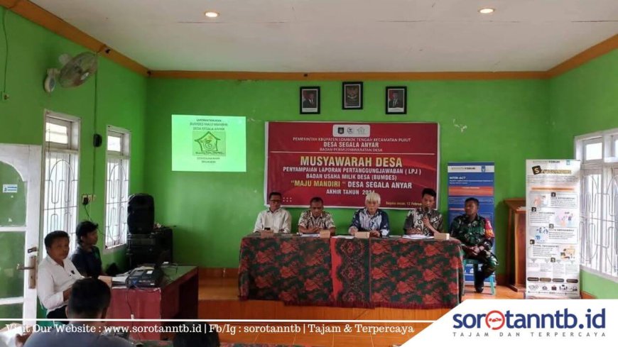 Musdes Segala Anyar, BUMDES berkembang Hingga Berhasil Sumbang PADes