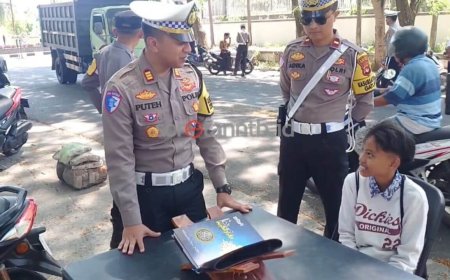 Program Teguran Syariah Satlantas Polres Loteng Diapresiasi Masyrakat