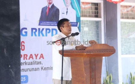 Musrenbang RKPD Kecamatan Praya, Bupati Lombok Tengah : Partisipasi Seluruh Elemen Masyarakat Sangat Penting