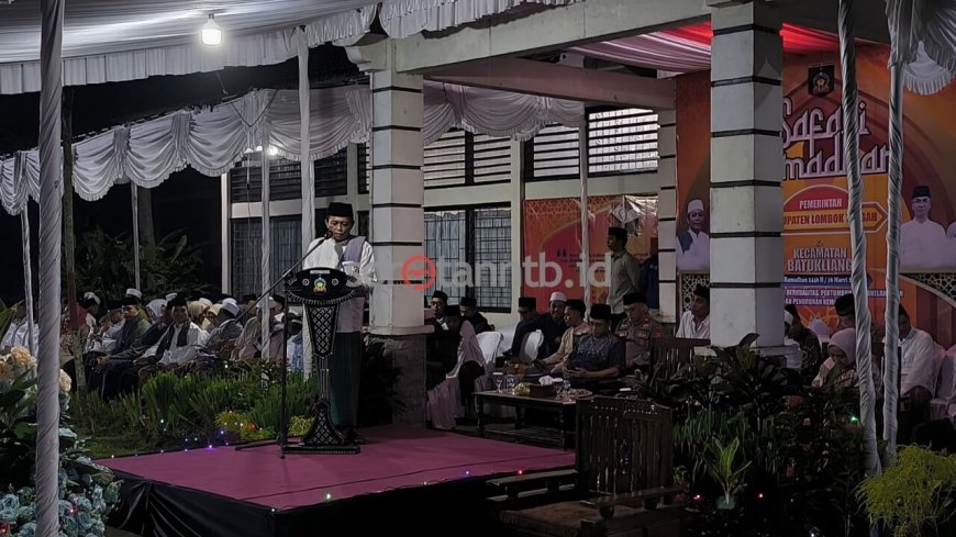 Safari Ramadhan, Bupati Sampaikan Loteng Terkini Dan Yang Akan Datang