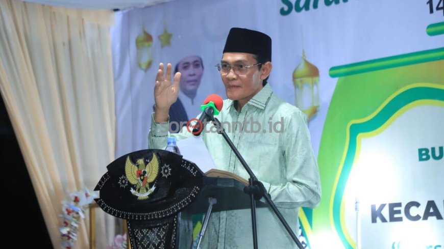 Wakil Bupati Lombok Tengah Awali Safari Ramadhan Perdana di Kecamatan Jonggat