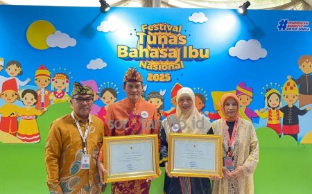 Lombok Tengah Raih Penghargaan Nasional atas Komitmen Lestarikan Bahasa Daerah