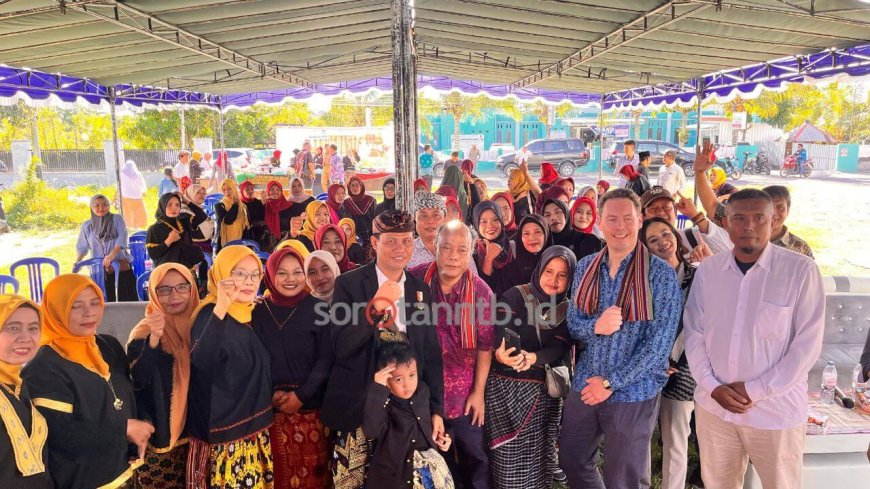 DFAT Australia dan INKLUSI Jakarta Kunjungi Lokasi Dampingan Migrant Care di Lombok Tengah