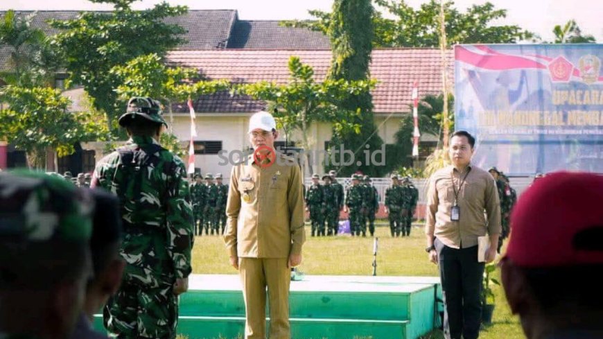 Pengabdian TNI Untuk Masyarakat, Wabup Nursiah Apresiasi TMMD di Lombok Tengah