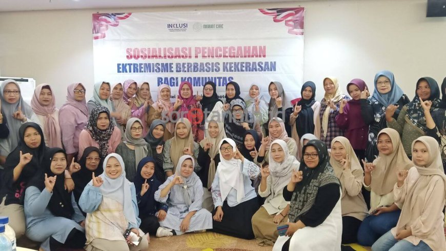 Migrant Care NTB Gelar Sosialisasi Cegah Ekstremisme Kekerasan untuk Komunitas DESBUMI di Lombok Tengah