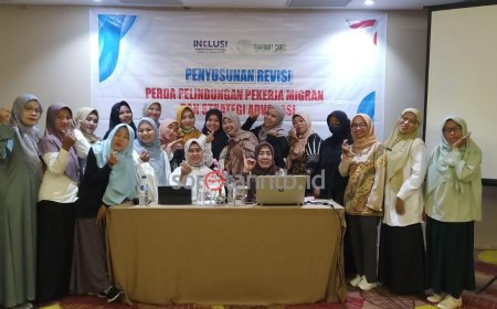 Migrant Care NTB Gagas Pembahasan Naskah Akademik Revisi Perda Perlindungan Pekerja Migran Lombok Tengah