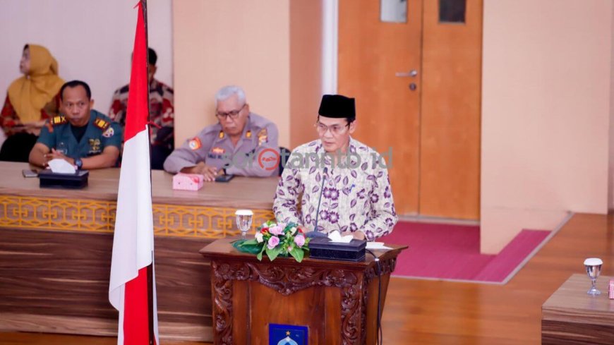 Wabup Lombok Tengah Hadiri Paripurna DPRD, Tegaskan Komitmen Sinergi Eksekutif dan Legislatif