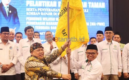 Guru TO’I Dilantik, IKA PMII NTB Siap Berkontribusi untuk NTB Makmur Mendunia