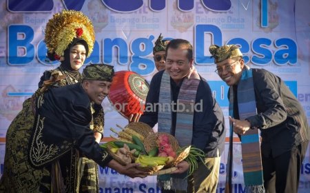Gubernur NTB Hadiri Bejango Desa Anjani, Merawat Warisan dan Membangun Fondasi Desa Wisata Masa Depan