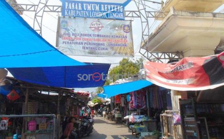 Penataan Ulang Pasar Renteng, Disdag Loteng Siapkan Tim Gabungan untuk Tertibkan Pedagang dan Parkir