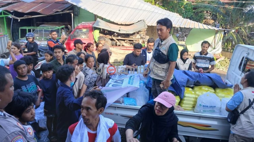 Bank Dinar dan MIM Foundation Salurkan Bantuan untuk Masyarakat yang Terdampak Banjir di Kota Mataram