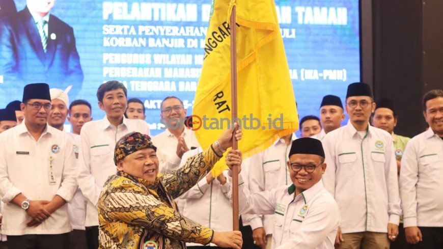 Guru TO’I Dilantik, IKA PMII NTB Siap Berkontribusi untuk NTB Makmur Mendunia