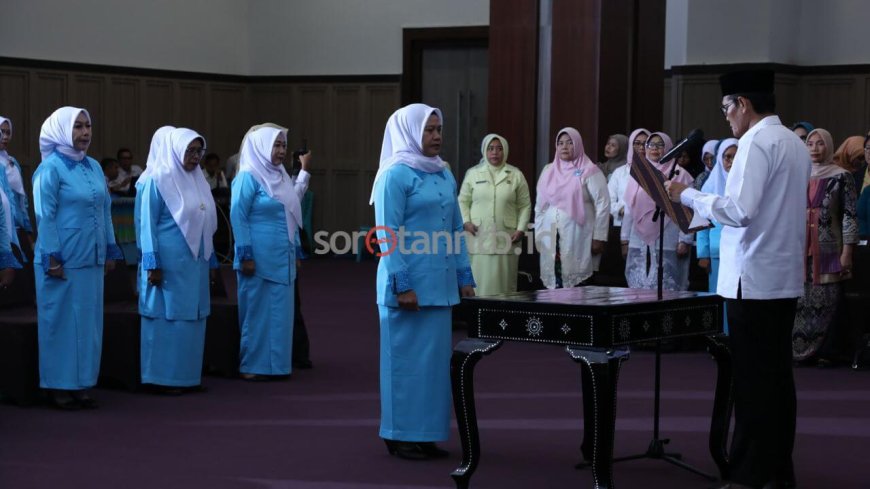 GOW Lombok Tengah Resmi Dilantik, Hj. Winarsih Nursiah Lanjutkan Periode Kedua
