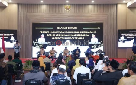 FKUB Lombok Tengah Gelar Dialog Lintas Agama dan Tetapkan Kepengurusan Baru