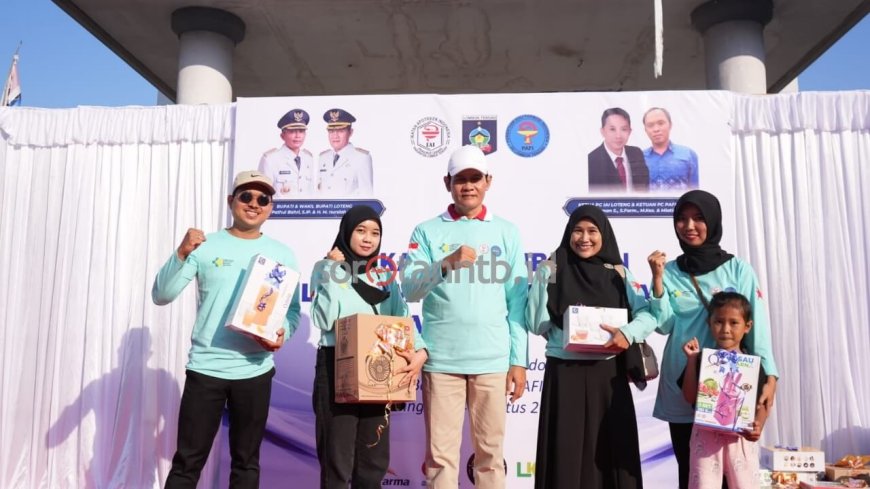 IAI dan PAFI Kolaborasi Edukasi Dan Bagi Multivitamin Di CFD Praya