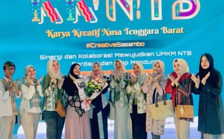 Dekranasda Lombok Tengah Unjuk Kreativitas di Karya Kreatif NTB 2025