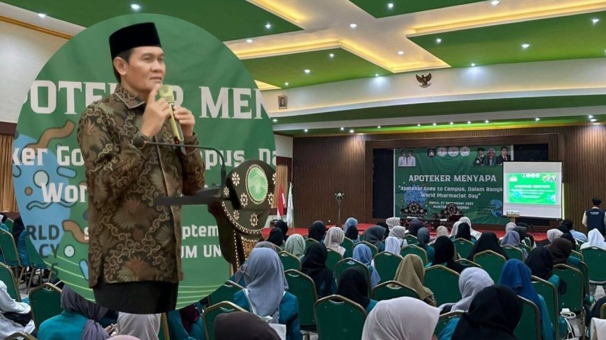 Seminar Pharmacist di UNIQBA, Wabup Nursiah Tekankan Pentingnya Ilmu dan Pengabdian