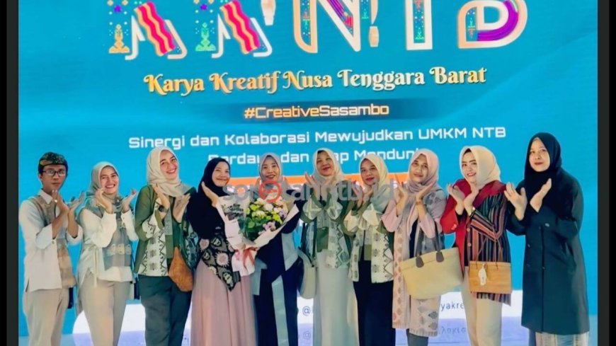 Dekranasda Lombok Tengah Unjuk Kreativitas di Karya Kreatif NTB 2025