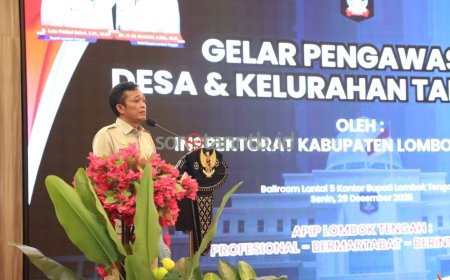 Inspektorat Lombok Tengah Gelar Pengawasan Desa dan Kelurahan, 71 Desa/Kelurahan Terima Penghargaan