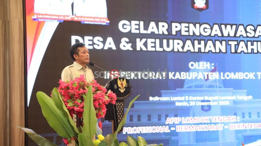 Inspektorat Lombok Tengah Gelar Pengawasan Desa dan Kelurahan, 71 Desa/Kelurahan Terima Penghargaan