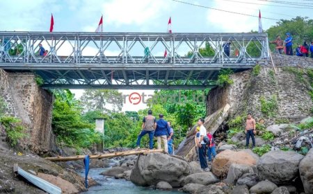 Miq Iqbal Tinjau Jembatan Perigi dan Jembatan Jurit, Pastikan Akses Warga Lombok Timur Kembali Normal