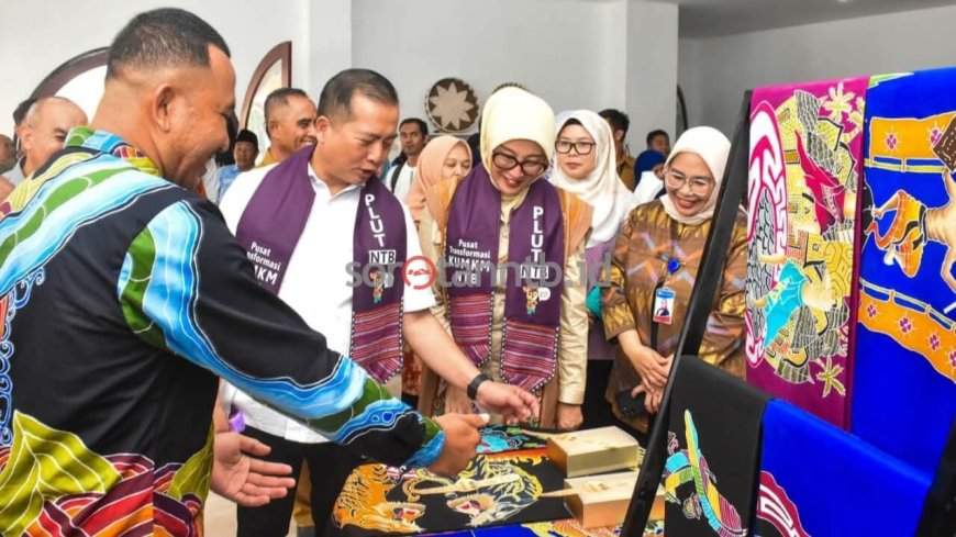 Dorong Pertumbuhan UMKM, Gubernur NTB Resmikan Gedung PLUT-KUMKM
