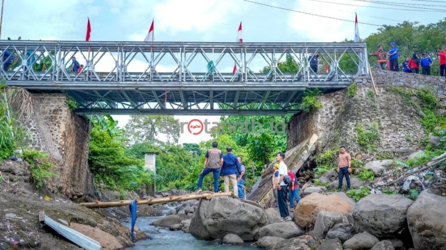 Miq Iqbal Tinjau Jembatan Perigi dan Jembatan Jurit, Pastikan Akses Warga Lombok Timur Kembali Normal