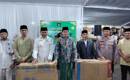 Safari Silaturrahim Ramadhan Kecamatan Kopang, Wakil Bupati Lombok Tengah Menyerahkan 24 Buah Kursi Roda