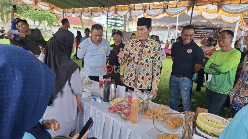 Gerakan Pangan Murah Serentak Nasional Di Kabupaten Lombok Tengah