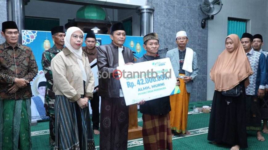 Santunan hingga Jaminan Sosial Rp126 Juta Mengalir ke Warga, Safari Ramadhan Pemkab Lombok Tengah Hadirkan Dampak Nyata di Jonggat