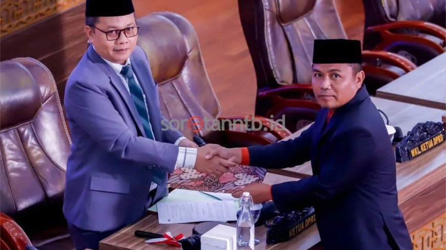 Wabup Apresiasi DPRD Loteng Terkait Hasil Pansus Ranperda