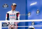 Pembalap Muda Indonesia Veda Ega Pratama Naik Podium Juara GP Brasil