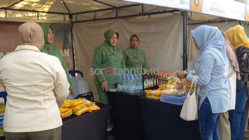 Sembako Murah Ramadhan Kodim Loteng Untuk Senyum Masyarakat 