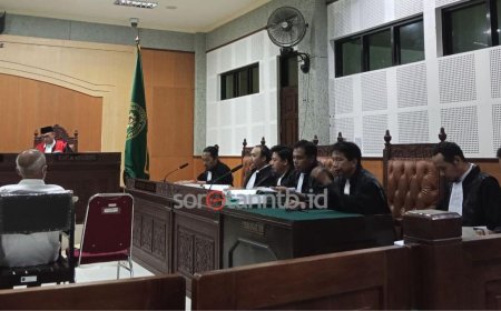 Tiga Terdakwa Insentif PPJ Lombok Tengah Dinilai Tak Penuhi Unsur Pidana