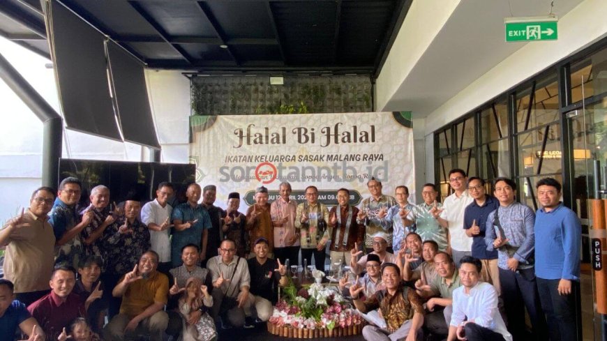 Perkuat Persaudaraan Warga Sasak di Malang, IKSM Gelar Halal Bihalal Tahunan
