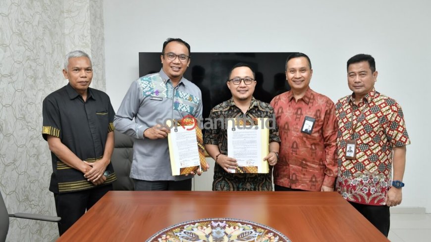 Bank NTB Syariah dan Pemkab Lombok Tengah Perkuat Digitalisasi Keuangan Lewat Kerjasama SP2D Online