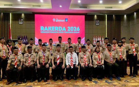 Kwarcab Gerakan Pramuka Lombok Tengah Siap Kirim Kontingen Terbaik ke JAMNAS XII 2026