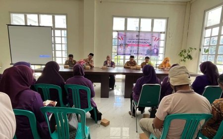Rakor Tim Pembina Posyandu, Lombok Tengah Percepat Registrasi Posyandu ke Kemendagri