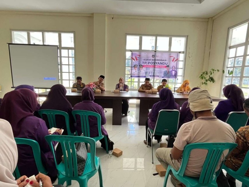 Rakor Tim Pembina Posyandu, Lombok Tengah Percepat Registrasi Posyandu ke Kemendagri