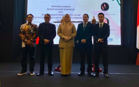 Wagub NTB Ajak Notaris dan PPAT Perkuat Kepastian Hukum untuk Dukung Iklim Investasi