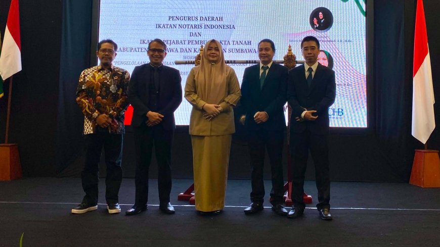 Wagub NTB Ajak Notaris dan PPAT Perkuat Kepastian Hukum untuk Dukung Iklim Investasi