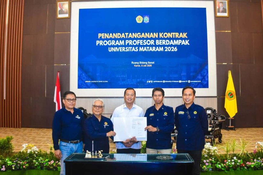 Pemprov NTB dan Unram Kolaborasi Majukan Desa, 122 Profesor Siap Dampingi Masyarakat