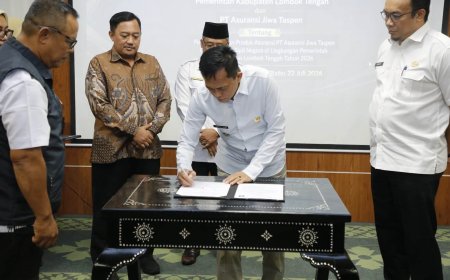 Pemkab Lombok Tengah Gandeng Taspen Life, Siapkan Perlindungan Tambahan bagi 15.882 ASN