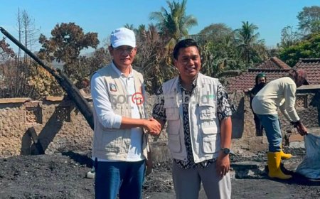 Pascakebakaran Sade, Wabup Nursiah Dorong Kolaborasi Bersama MIM Foundation Bangun Kembali Masjid