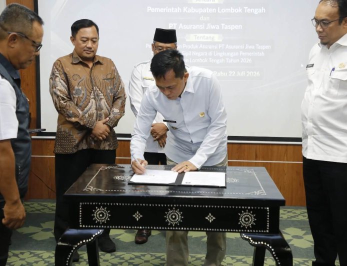 Pemkab Lombok Tengah Gandeng Taspen Life, Siapkan Perlindungan Tambahan bagi 15.882 ASN