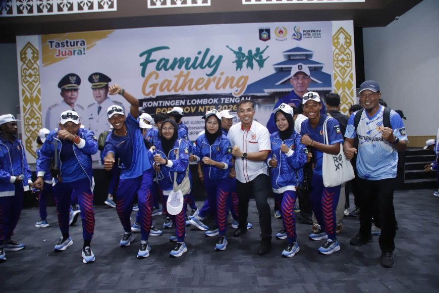 Kontingen Lombok Tengah Sabet 344 Medali, Finis di Posisi Kedua PORPROV NTB XII