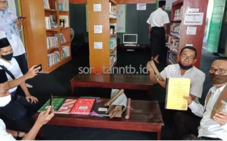 Persembahan Terakhir Kades Semparu, Lalu Ratmaji Hijrat: Antar Desa Raih Juara 1 Lomba Perpustakaan Desa Tingkat Provinsi NTB 2026